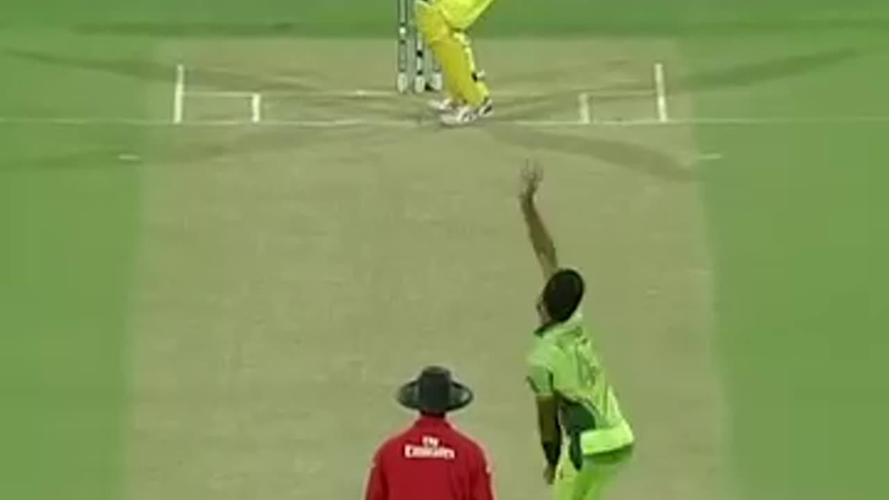 Wahab Riaz's spell against Watson in 2015 world cup