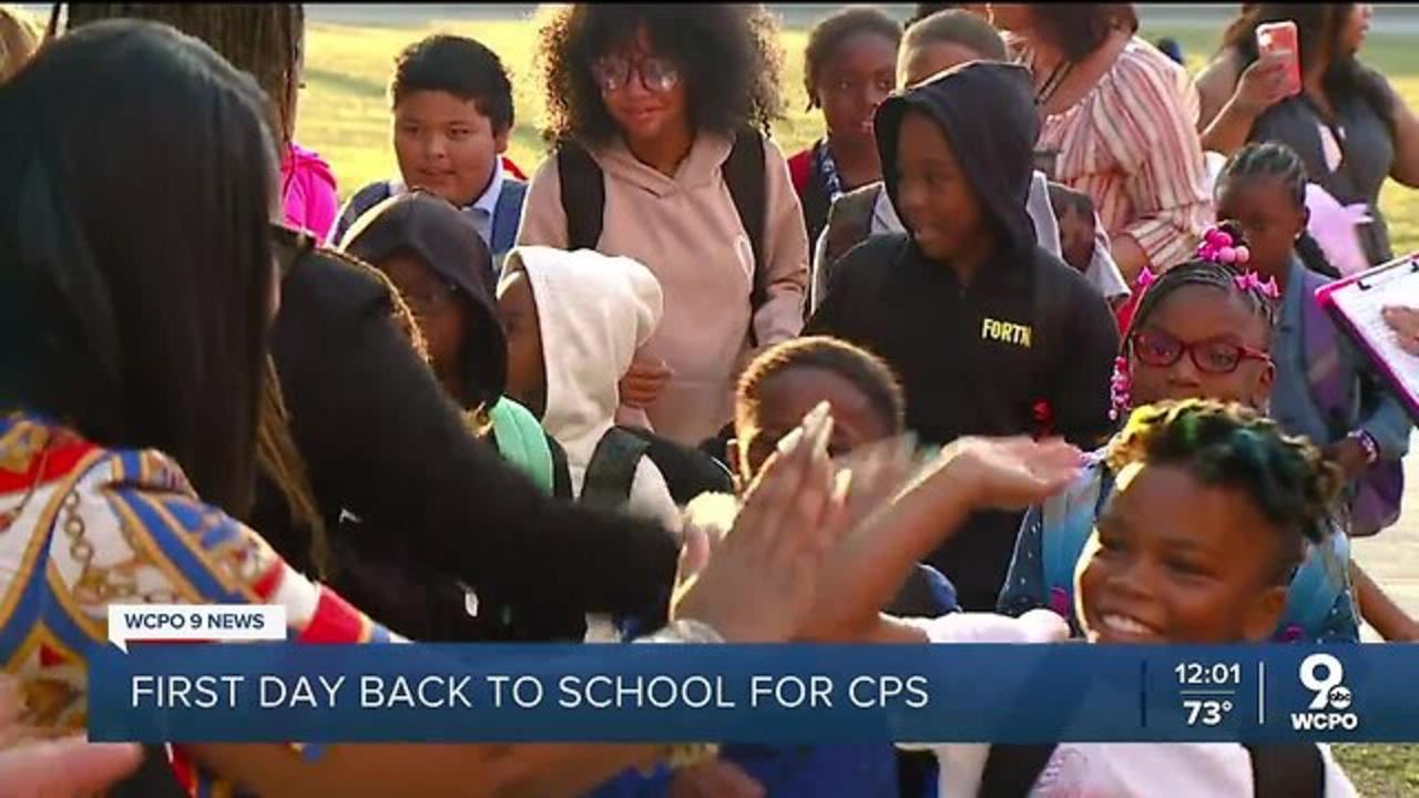 First day back to school for CPS One News Page VIDEO