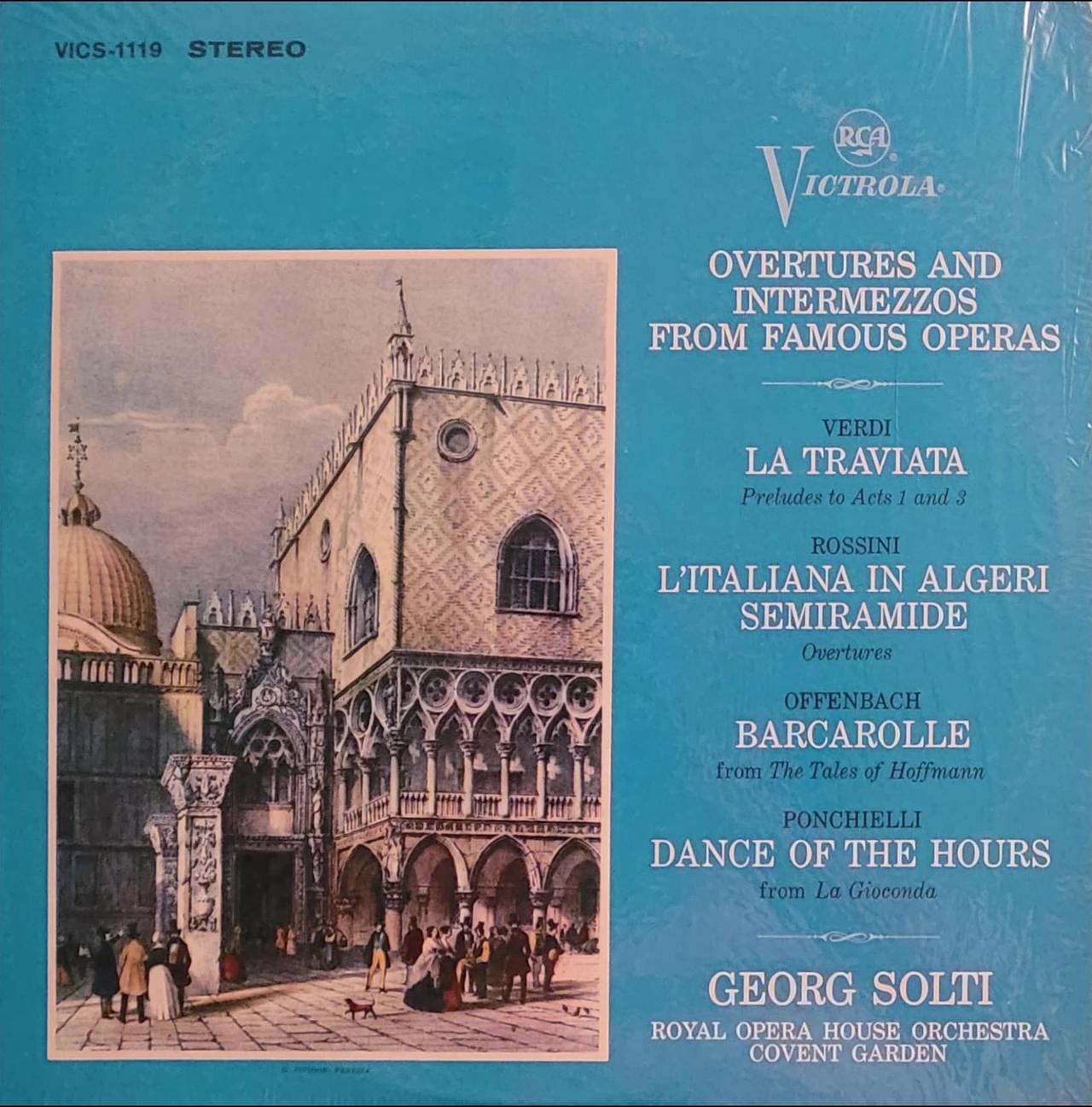 Georg Solti, Royal Opera House Orchestra Covent Garden – Overtures & Intermezzos From Famous Operas