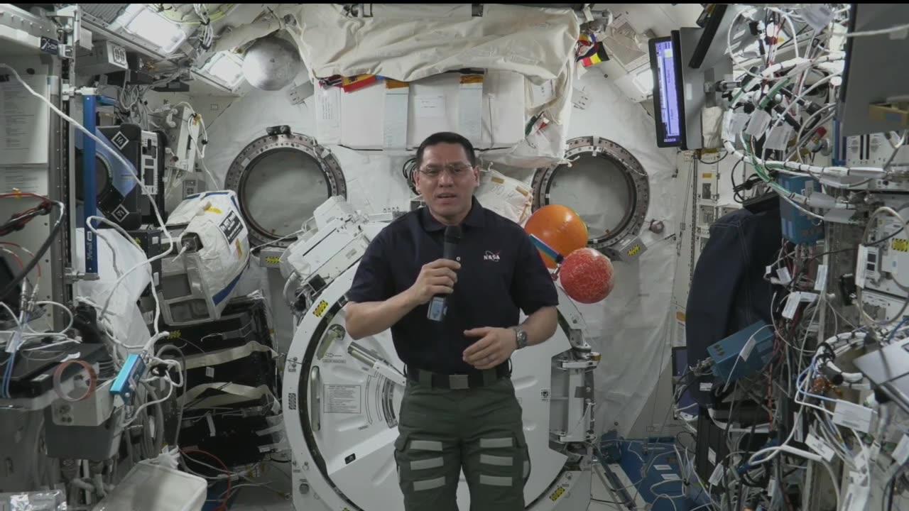 Expedition 69 Astronaut Frank Robio Talk with ABC's Good Morning