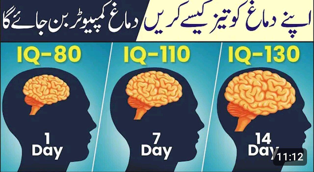 How To Increase Your Brain Power Urdu iq leave One News Page VIDEO how-to-increase-your-brain-power-urdu-iq-leave-one-news-page-video