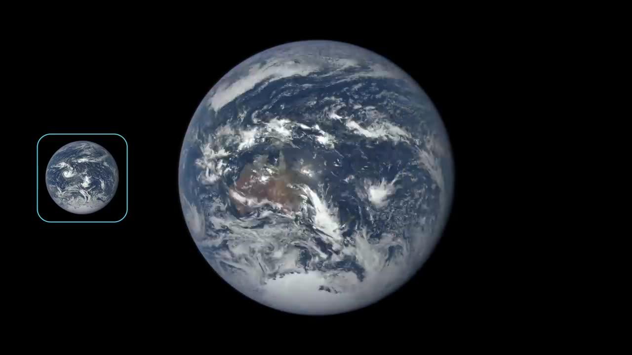 One Year on Earth - Seen From 1 Million Miles
