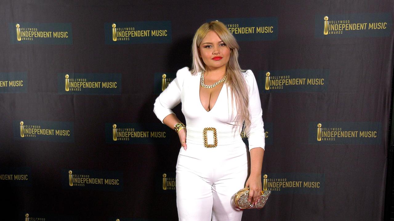 Zara Marko 2023 Hollywood Independent Music Awards Red Carpet