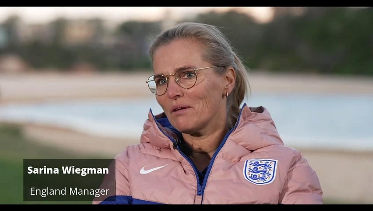 England Manager Sarina Wiegman speaks ahead of WWC final