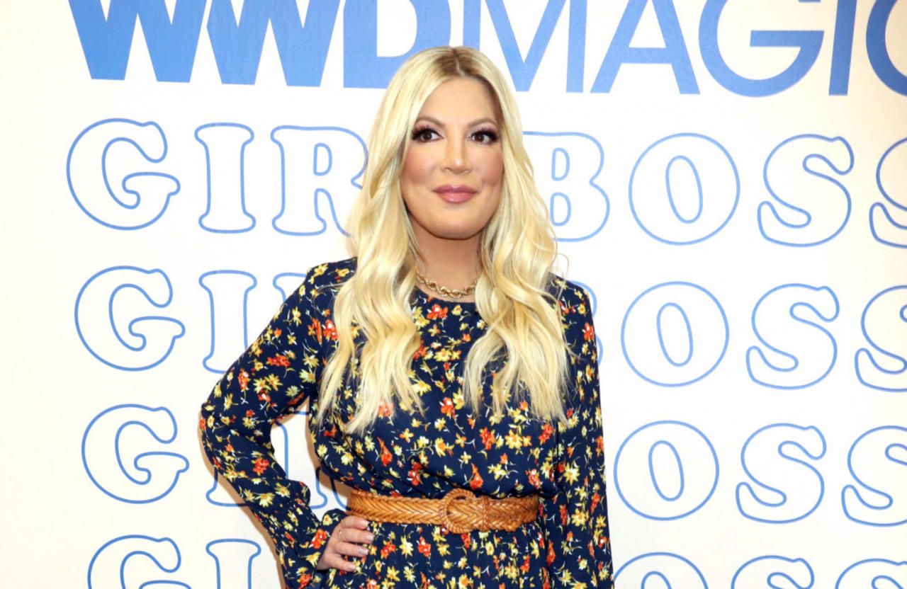 Tori Spelling is said to have wept when she found out her dad Aaron Spelling left most of his fortune to her mum
