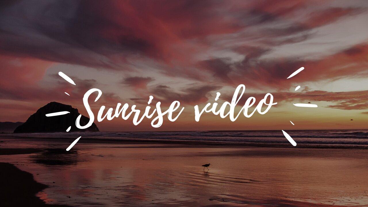 Sunrise video | Drone Footage | Free HD Video
