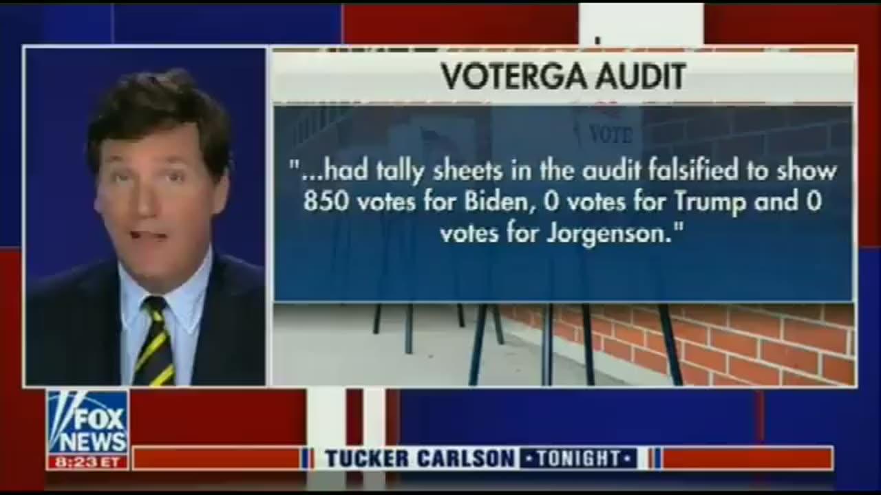 Tucker Flashback on Meaningful Voter Fraud in Georgia
