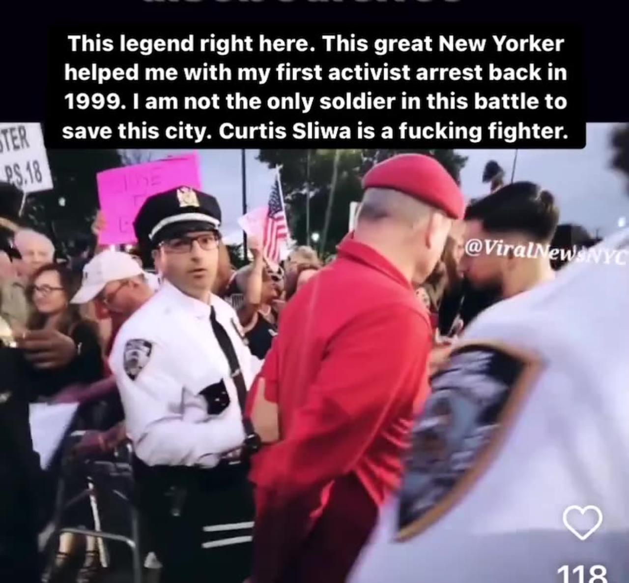 Curtis Sliwa Arrested While Raising Awareness About Migrant Crisis in NYC
