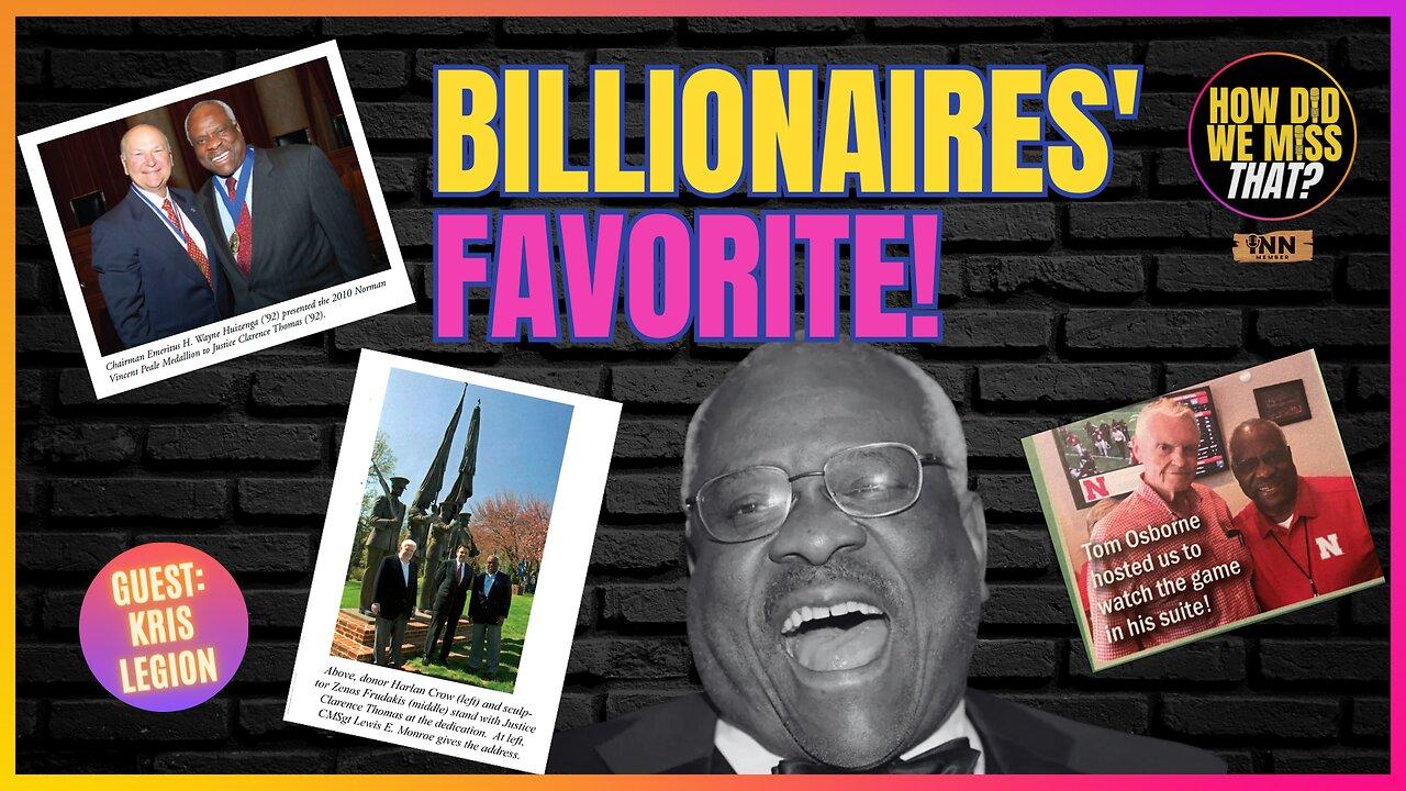 Clarence Thomas LOVES Billionaire Gifts | #KrisLegion @HowDidWeMissTha @ProPublica @GetIndieNews