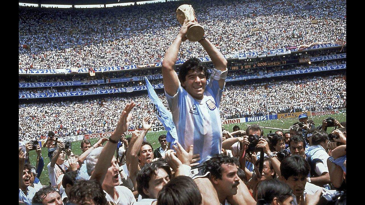 The world of football legend Diego Maradona from the age of 18 to 60