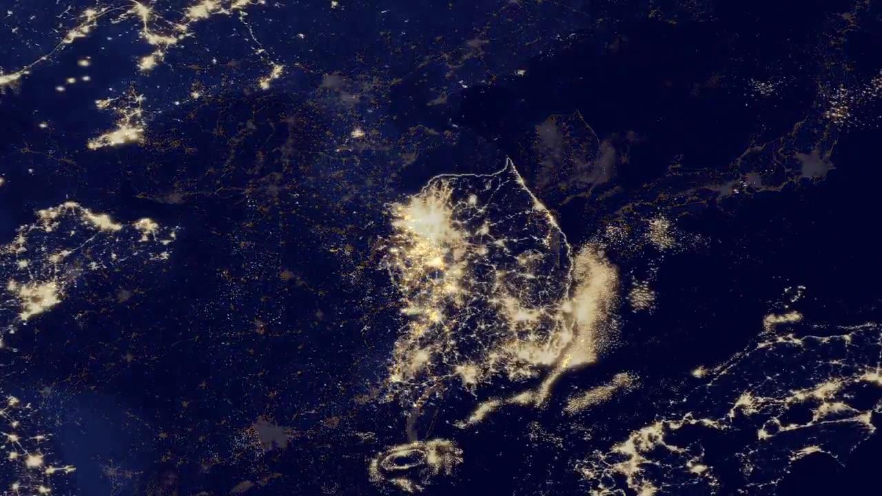 See the Earth at night from Space!