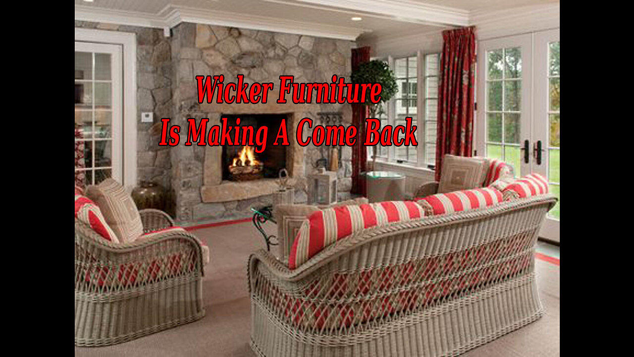 Wicker Furniture Is Making A Come Back. One News Page VIDEO
