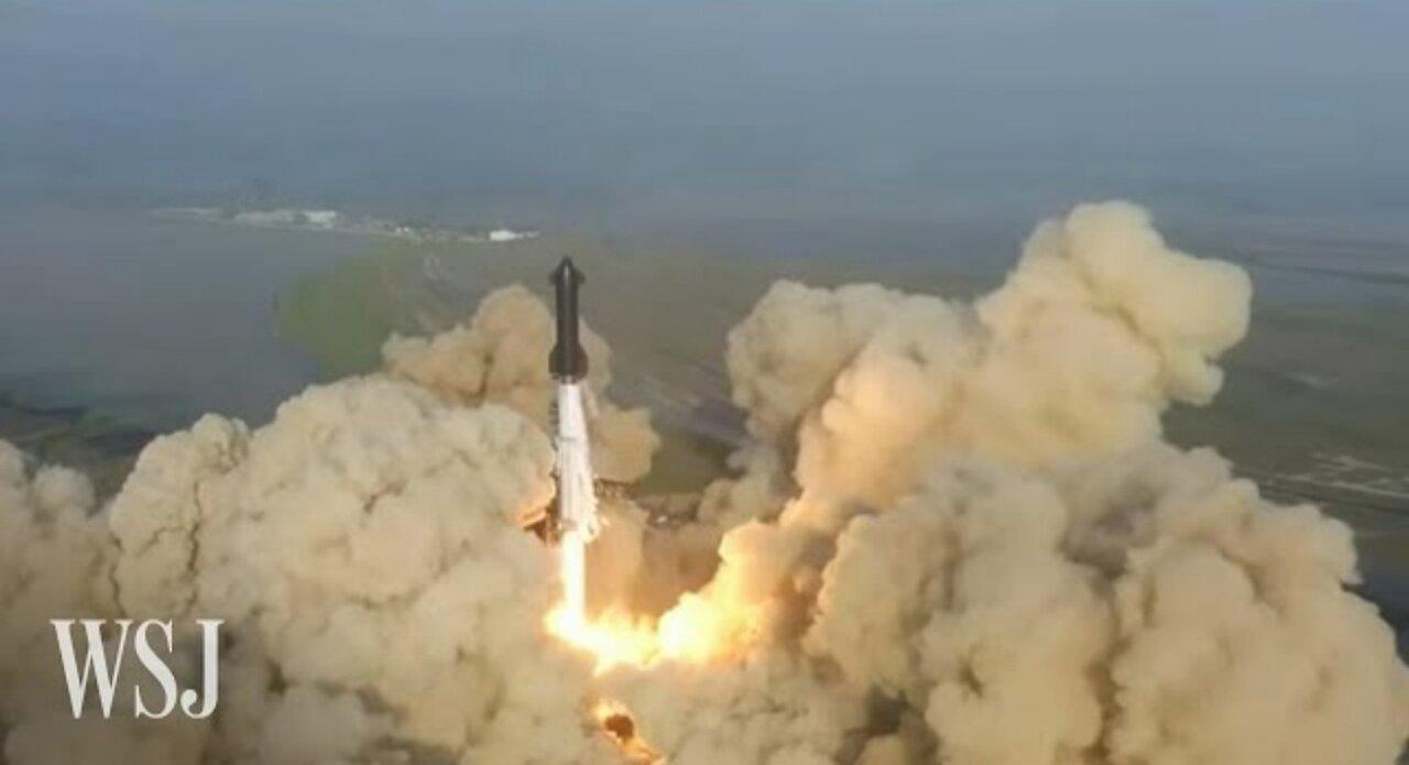 Starship Explosion Video | Watch Elon Musk's Rocket Explode After Launch | WSJ