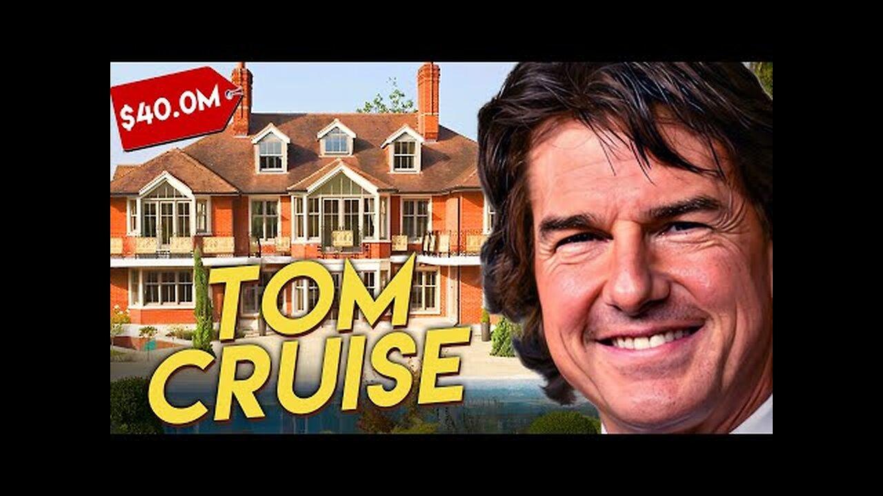 Tom Cruise - House Tour - $40 Million Luxury Beverly Hills Mansion & More