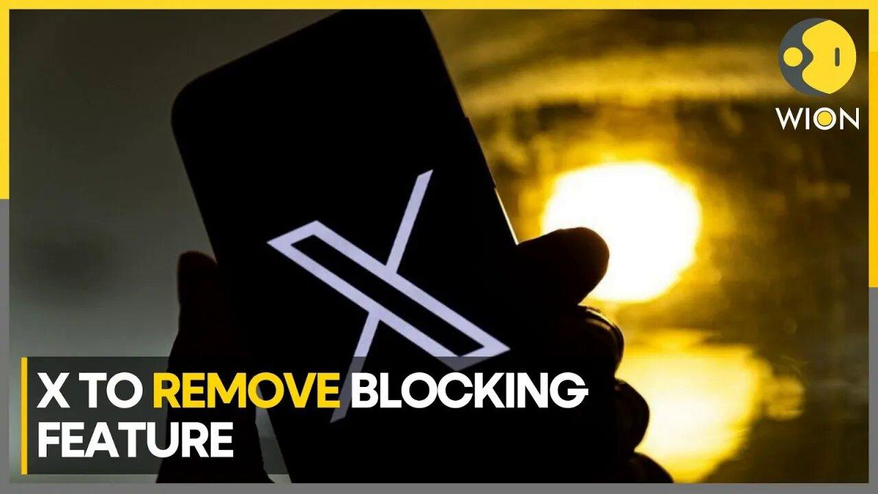 Elon Musk wants to remove the block feature on X | Latest News | WION