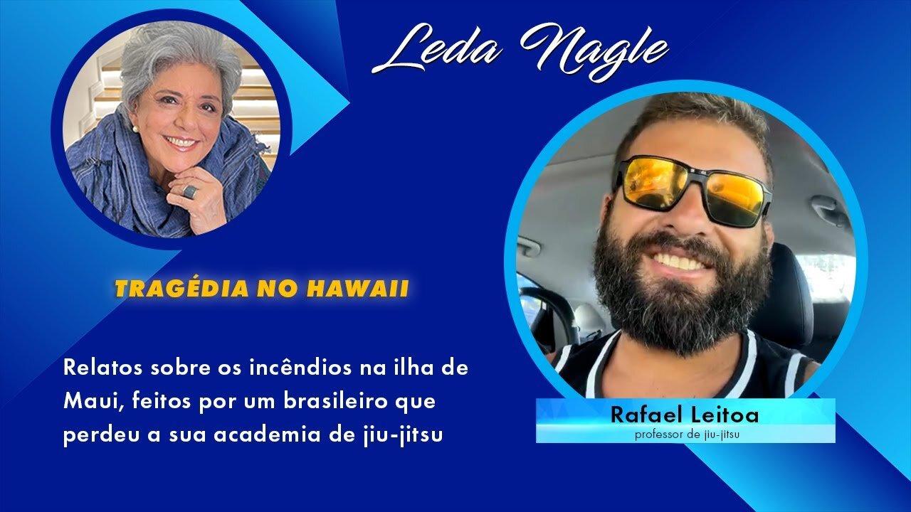 Rafael Leitoa : um professor de jiu jitsu no meio do incêndio em Lahaina, Hawaí