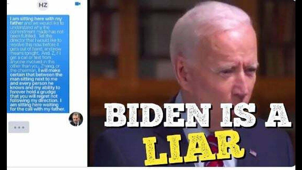 joe Biden big Lies Exposed In Email Leak using pseudonym robert peters, robin ware & jrb ware 8-19