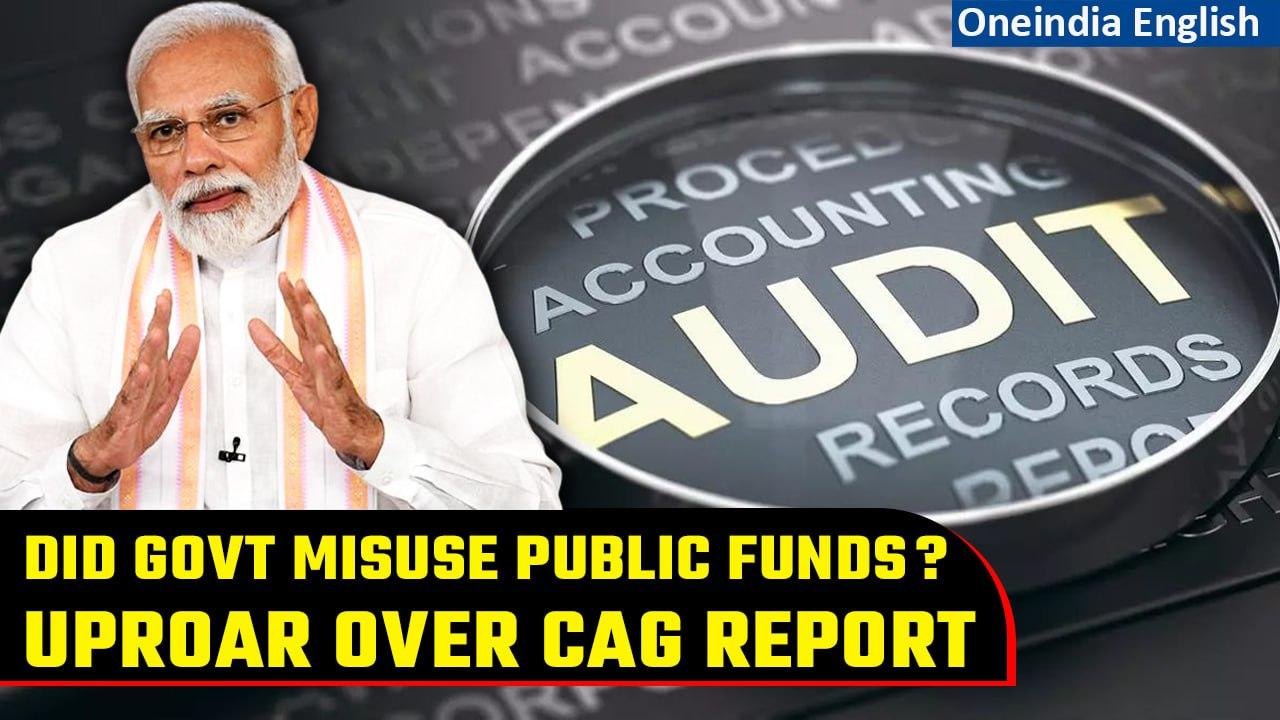 CAG Report: Financial discrepancies in air, road & welfare projects; Govt under heat | Oneindia News