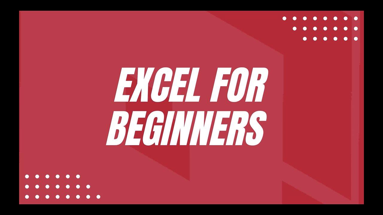 Excel Tutorial for Beginners | Excel Made Easy