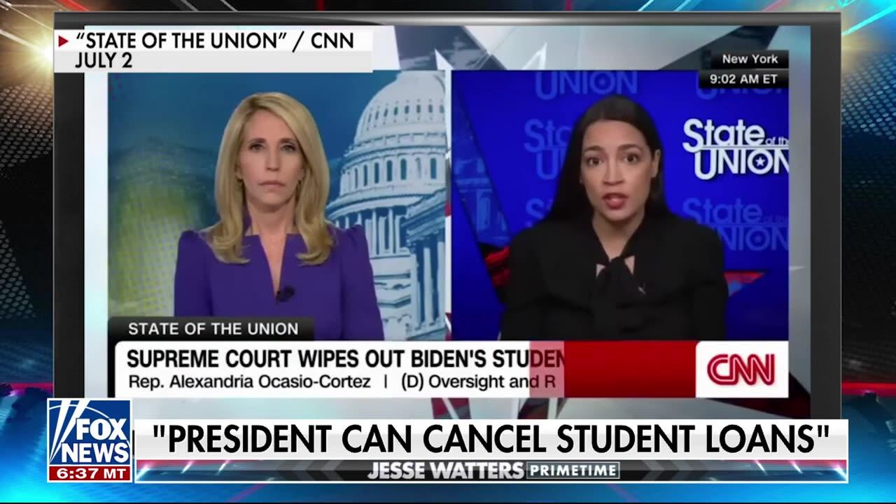 Judge Jeanine: Why is AOC begging Biden for a student loan handout?