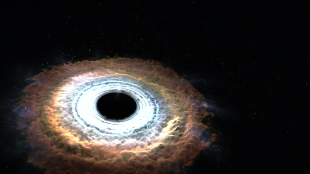 NASA Massive Black Hole Shreds Passing Star_HD