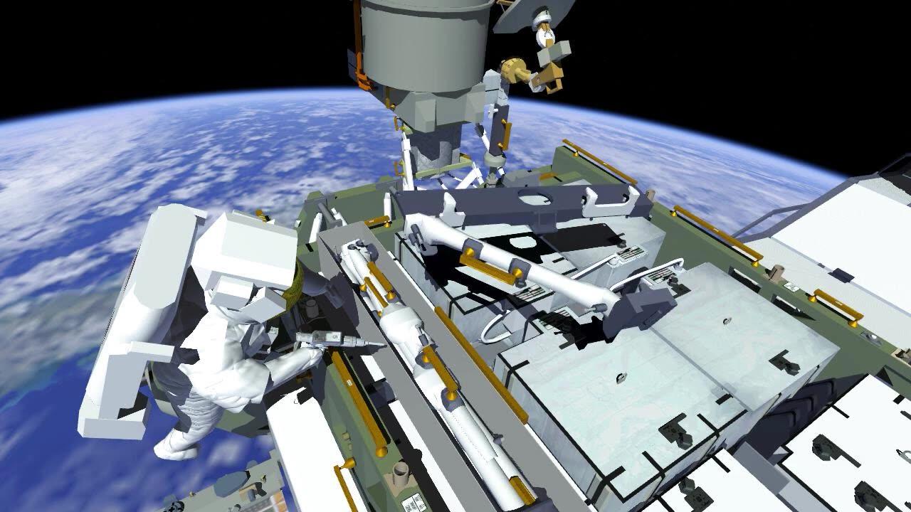 U.S. Spacewalk 81 Animation