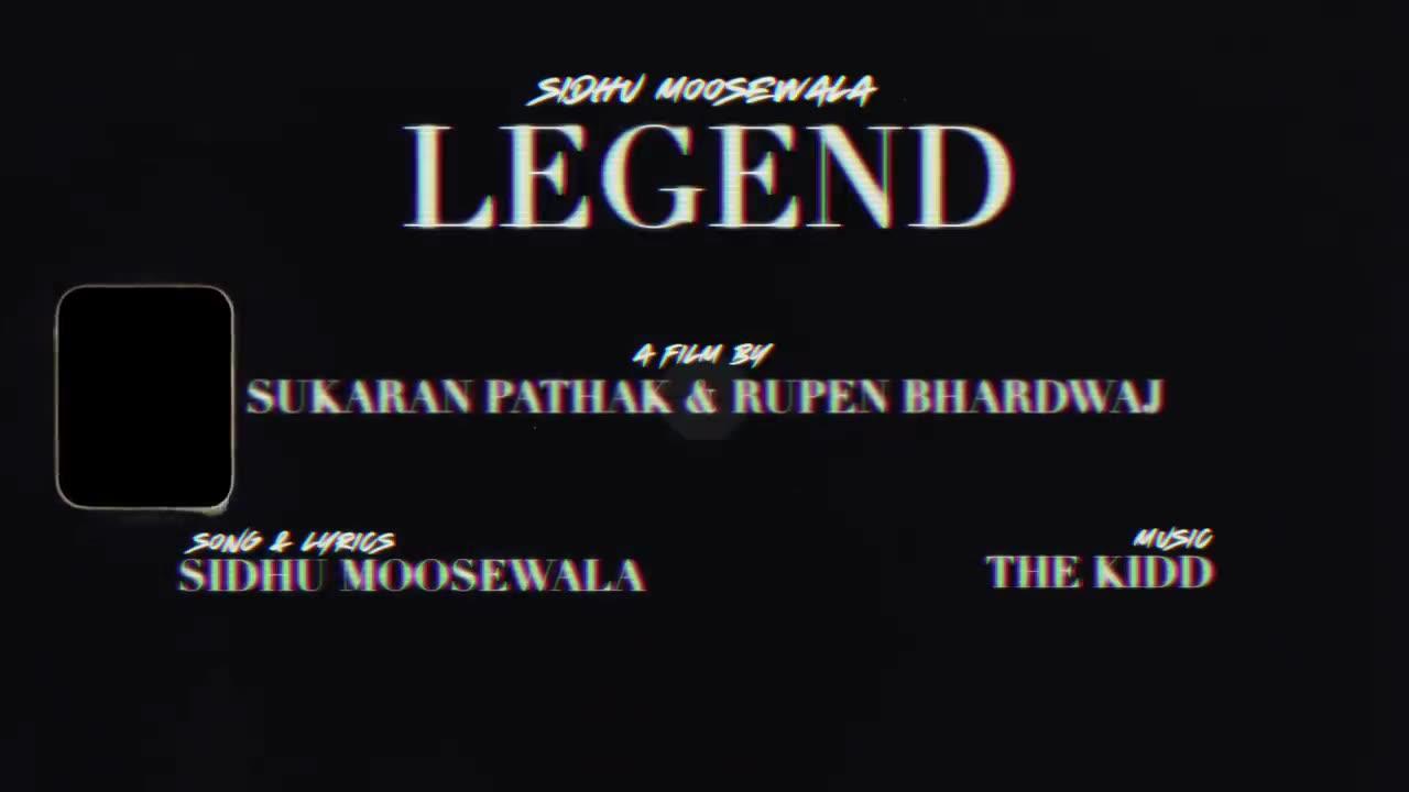 LEGEND - SIDHU MOOSE WALA | The Kidd | Gold Media | Latest Punjabi Songs 2020