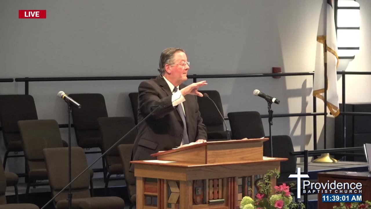 LIVE: Providence Baptist Church on RSBN - Sunday,  August 20,  2023