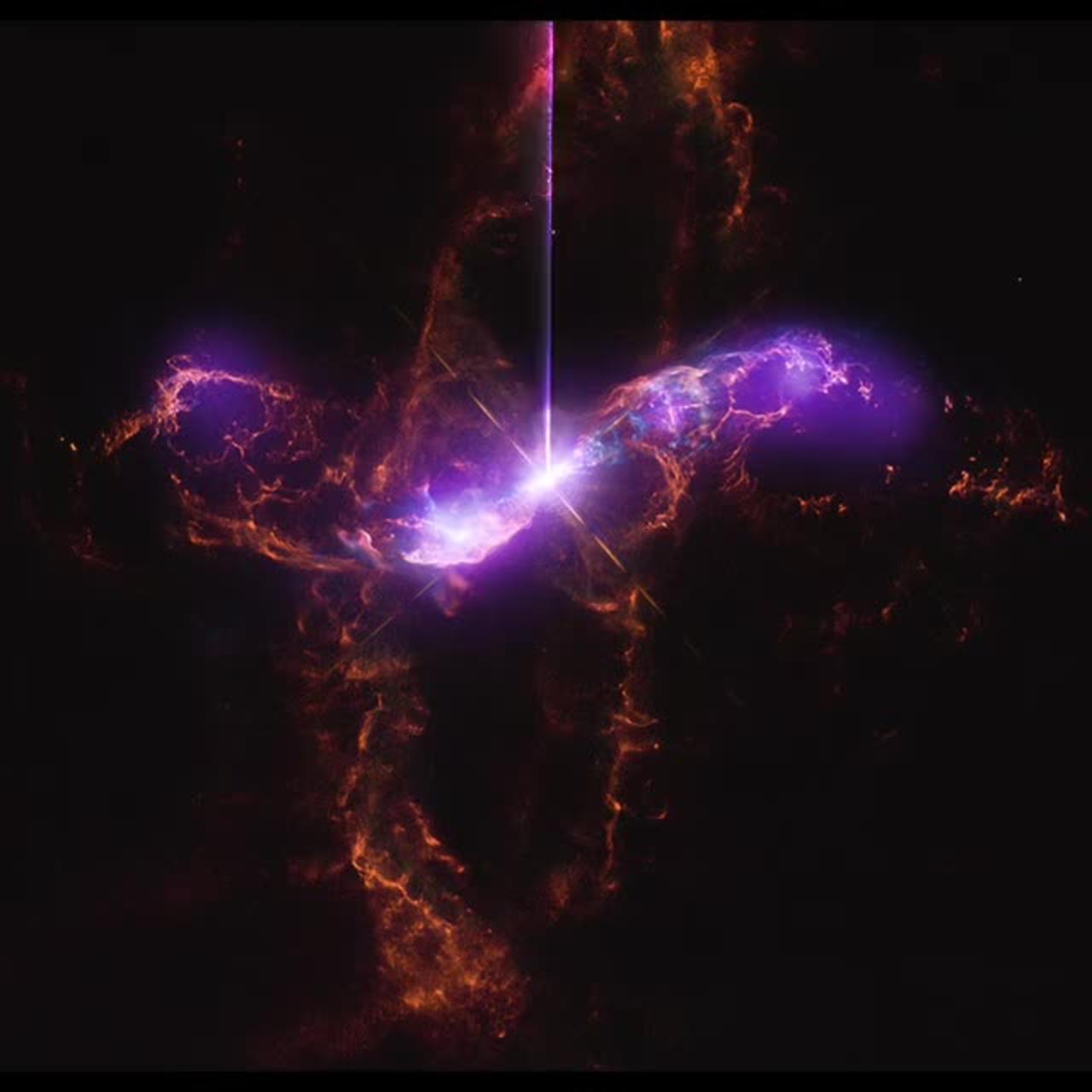 R Aquarii Sonification from Chandra X-Ray Observatory, NASA Telescopes