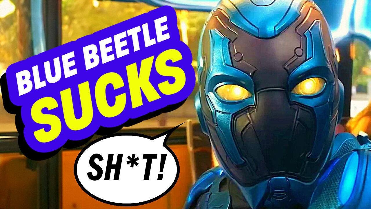 Blue Beetle Review | Blue Beetle SUCKS! | Blue Beetle Movie Review | DC 2023