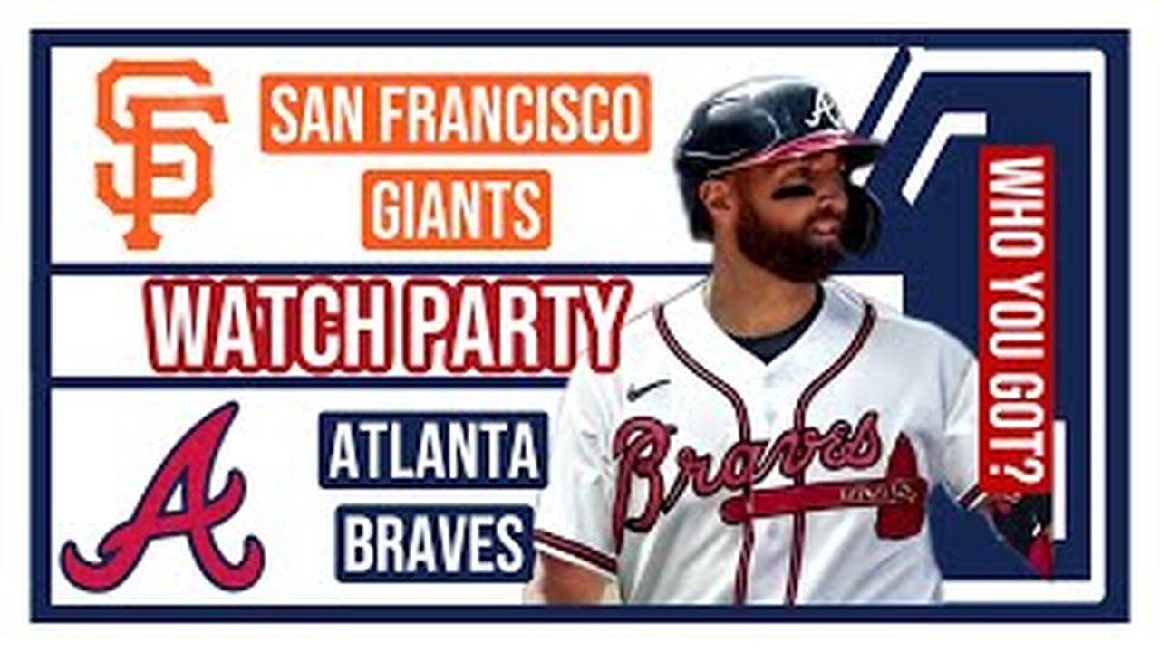 San Francisco Giants vs Atlanta Braves GAME 3 Live Stream Watch Party: