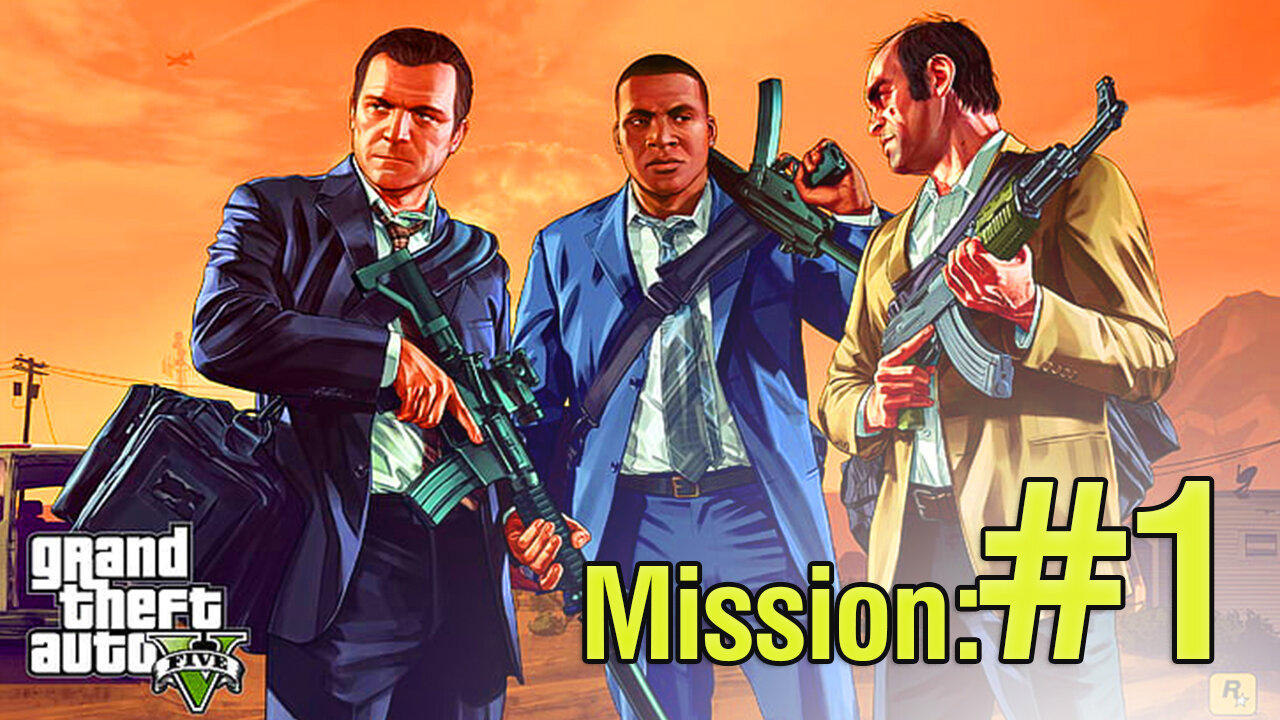 Gta 5 Grand Theft Auto 5 ps3 GTA - Mission -01