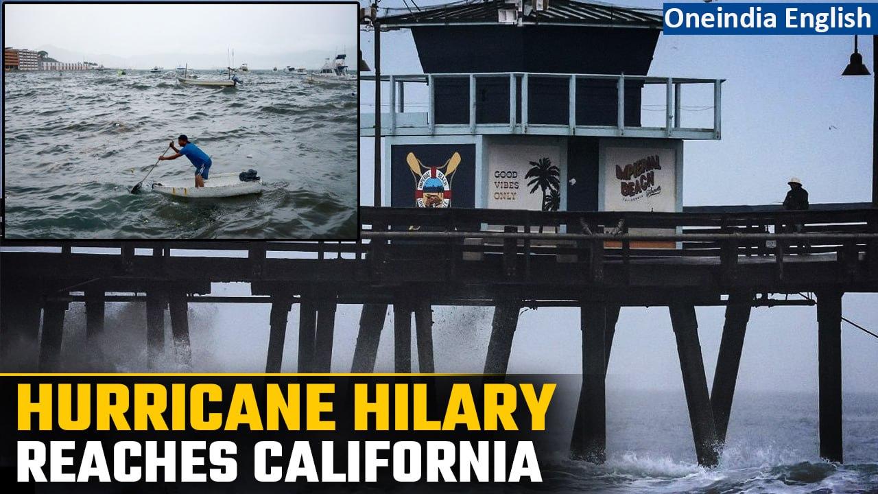 Tropical Storm Hilary reaches California after making landfall in Mexico | Oneindia News