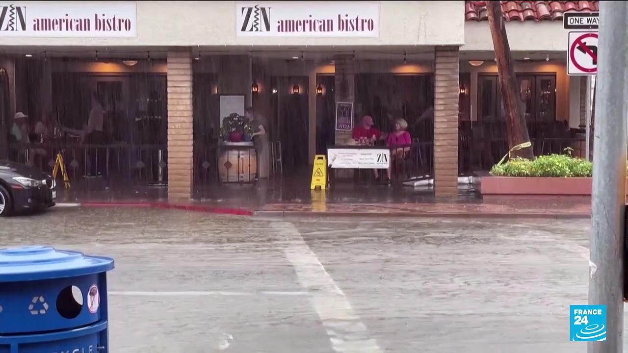 Tropical storm Hilary: Millions in California under flash-flood warnings