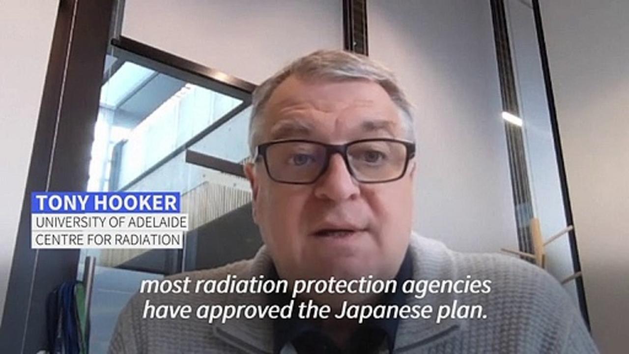 'Nothing wrong' with Fukushima water release says nuclear expert
