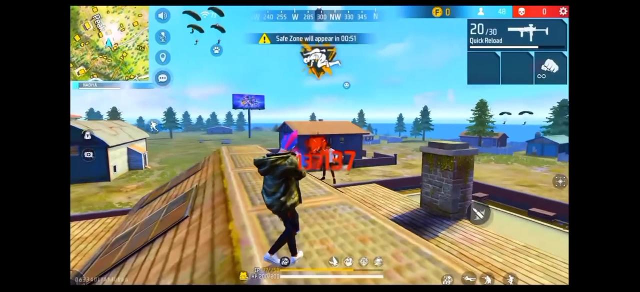 Free fire gameplay 🎮