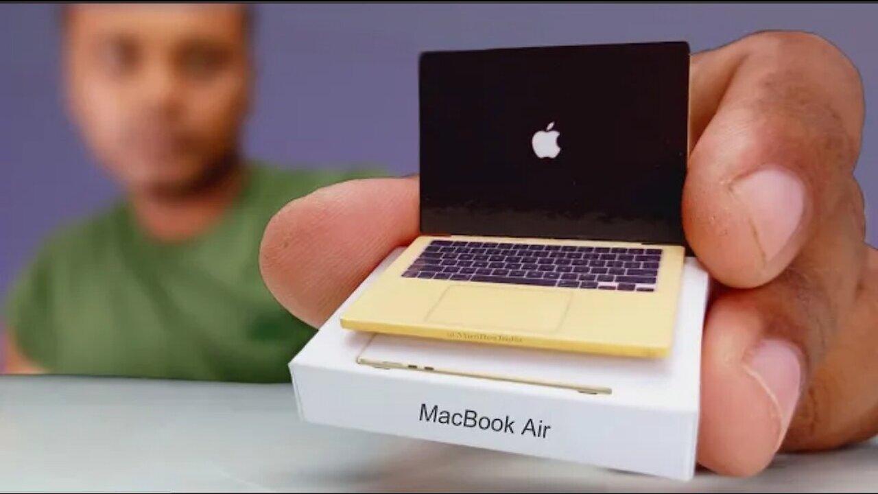 Apple macbook Air 15 inch  mini unboxing ...