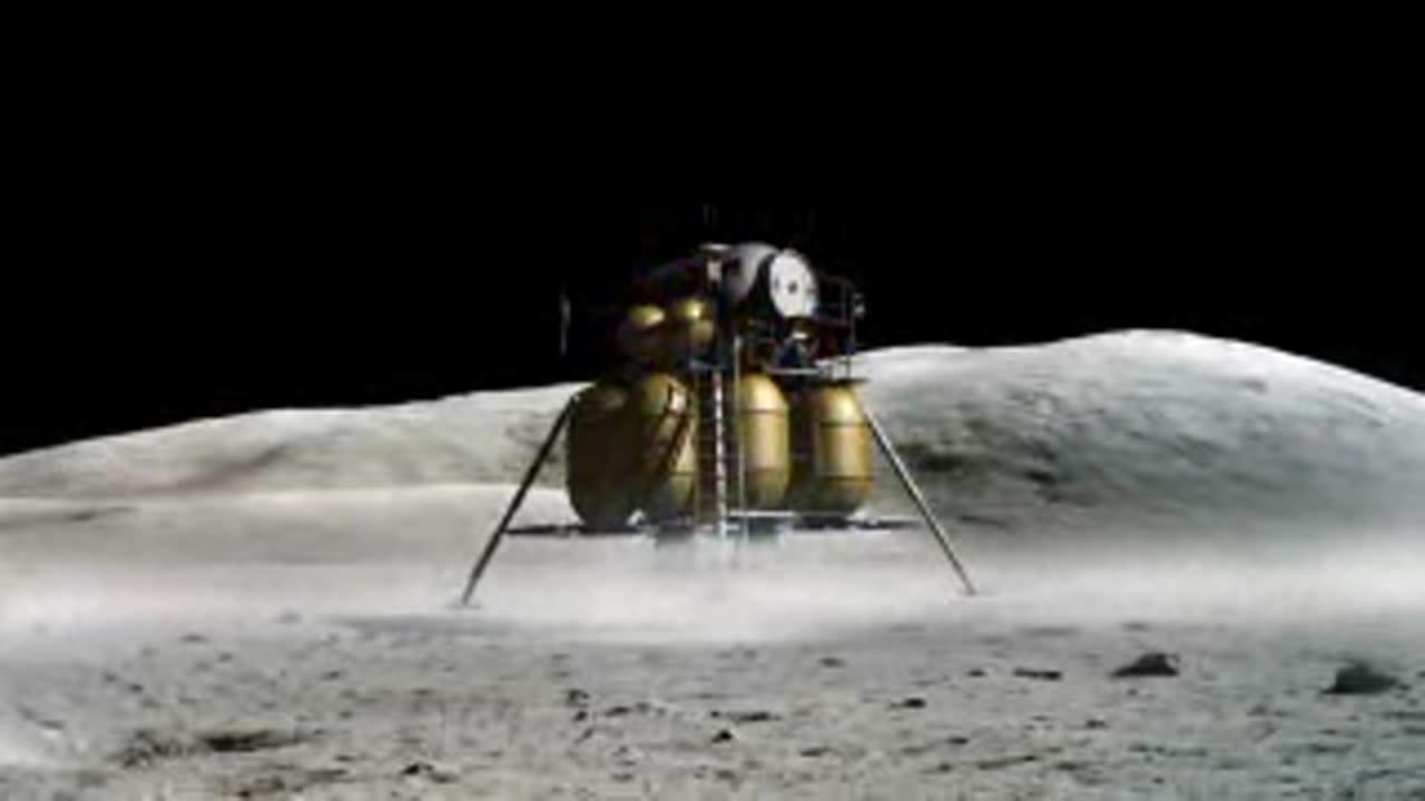 Journey to the Moon: Exploring Lunar Landscapes and Beyond-Animation