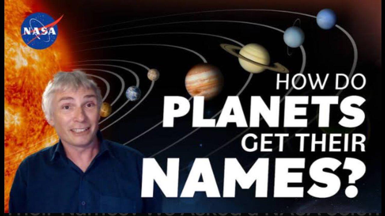 How do planet git thier names?