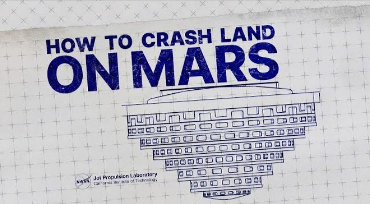 Nasa tests ways to crash land in mars. By crashing into its surface