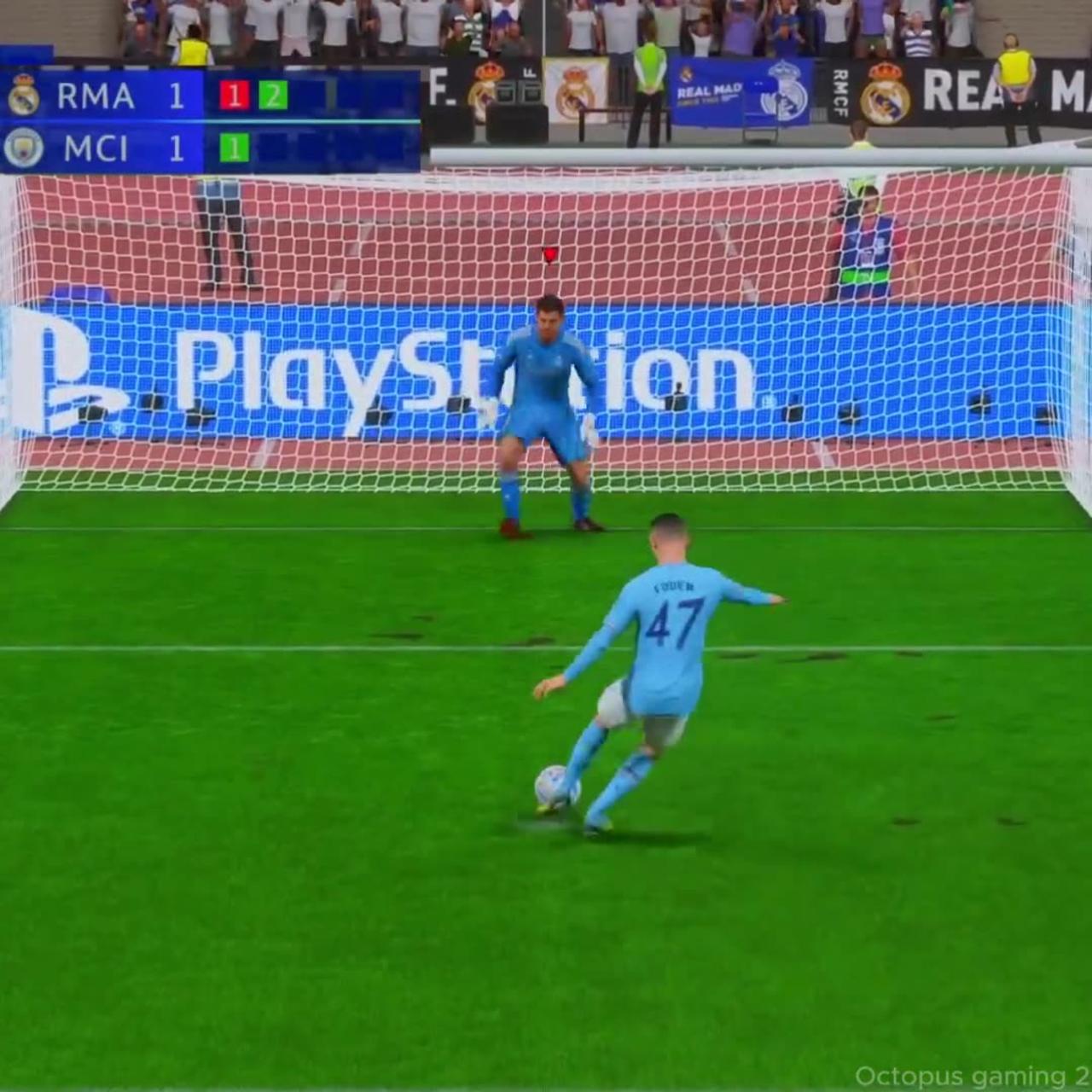 Real Madrid vs Manchester City PEnailty shootout | FIFA 23 Gameplay