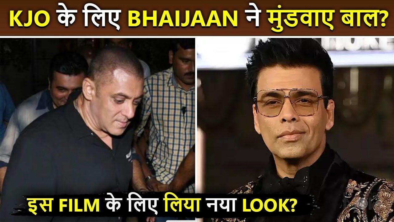 Salman Khan's Bald Look Has Connection With Karan Johar? | Here's What We Know