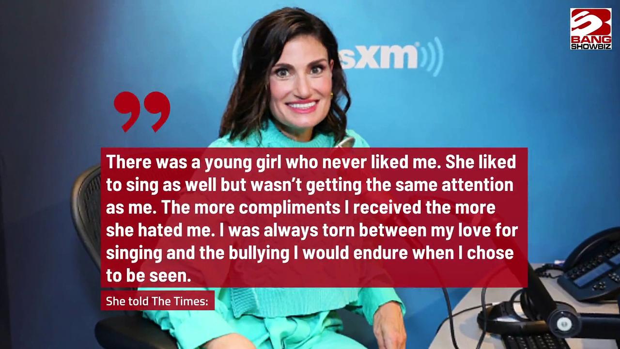 Idina Menzel almost didn't pursue a singing career after being bullied