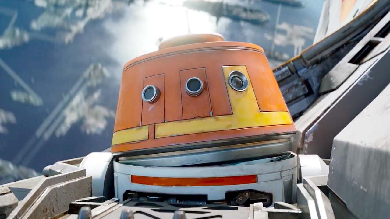 Hera and Chopper Clip from Disney+'s Star Wars Series Ahsoka