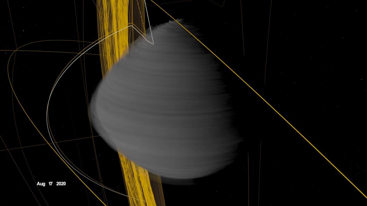 OSIRIS-REx Slings Orbital Web Around Asteroid to Capture Sample _ 4K