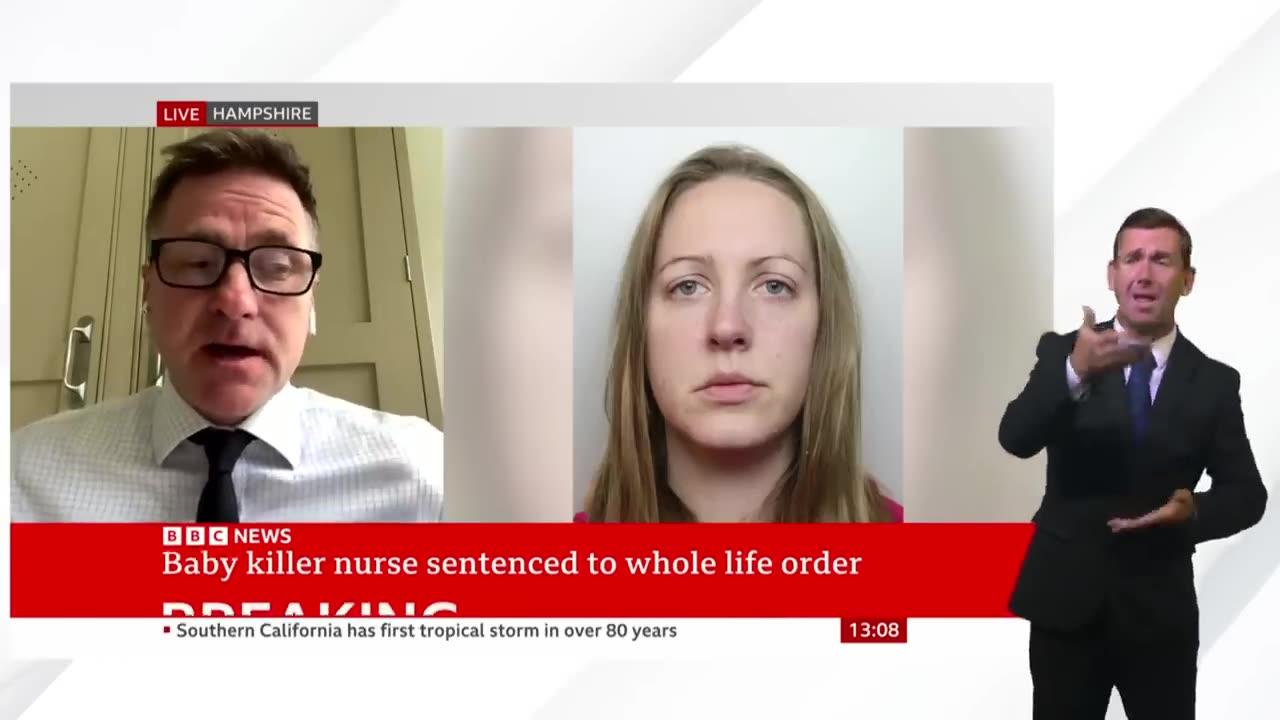 Baby serial killer nurse Lucy Letby given whole-life sentence - BBC News