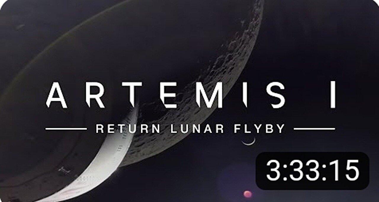 NASA’s Artemis I Mission Return Trip Lunar Flyby