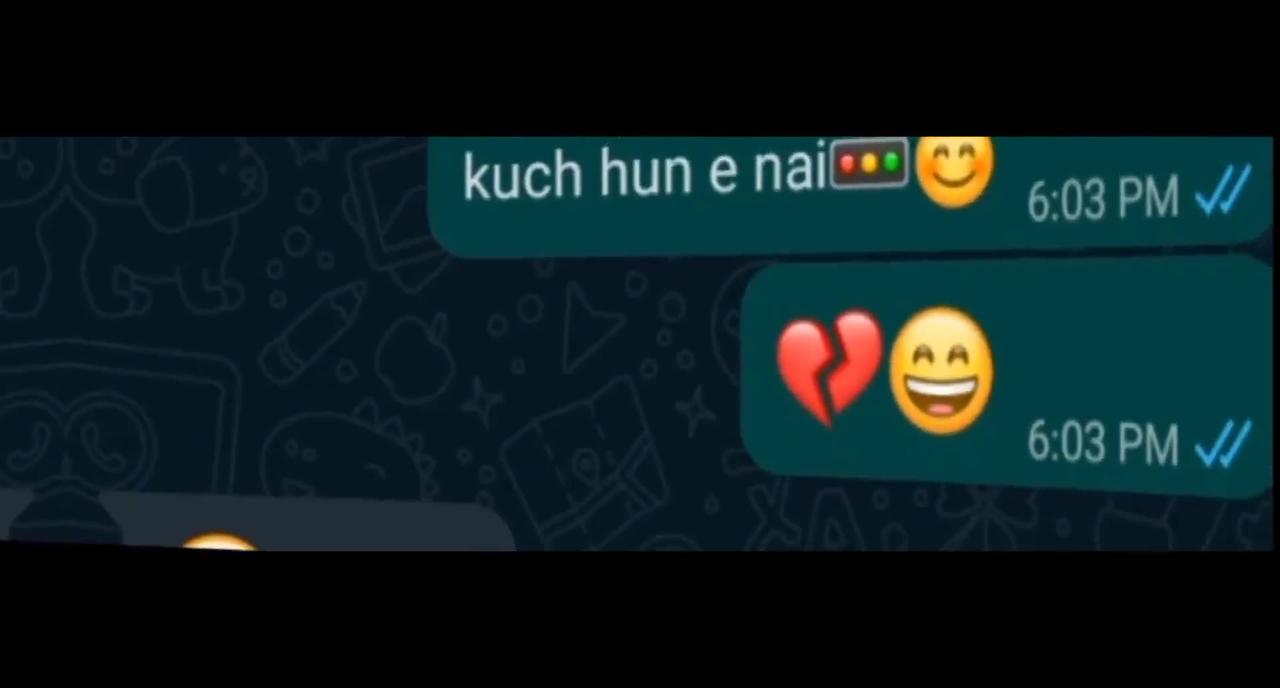 WhatsApp Sad status