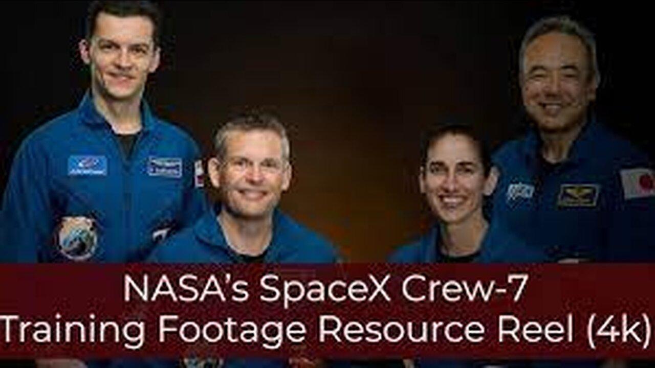 NASA's SpaceX Crew-7 Mission To The Space - One News Page VIDEO