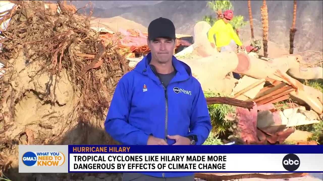Latest on impacts of Hurricane Hilary in California
